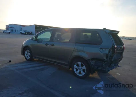 2020 Toyota Sienna L from USA, damaged, VIN 5TDZZ3DC5LS056133